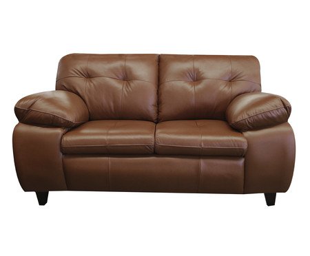 Conjunto Estofado Marselha 3 e 2 Lugares Marrom | Westwing