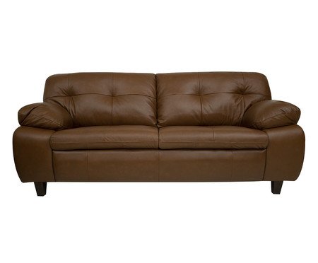 Conjunto Estofado Marselha 3 e 2 Lugares Marrom | Westwing