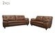Conjunto Estofado Marselha 3 e 2 Lugares Marrom, brown | WestwingNow