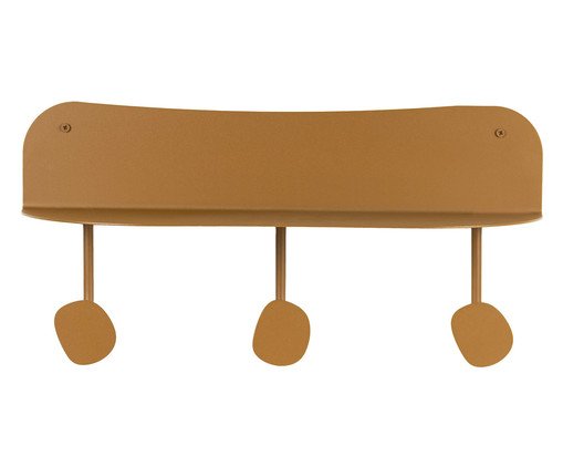 Prateleira Cabideiro Orgânica Joá Terracota, Terracotta | WestwingNow