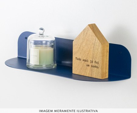 Prateleira Orgânica Joá Azul | Westwing