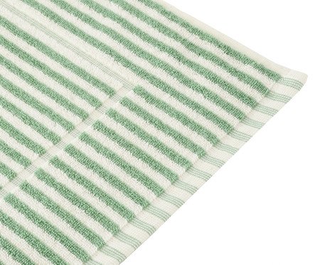 Jogo de Toalhas Linea Verde Menta - 3 Pçs | Westwing