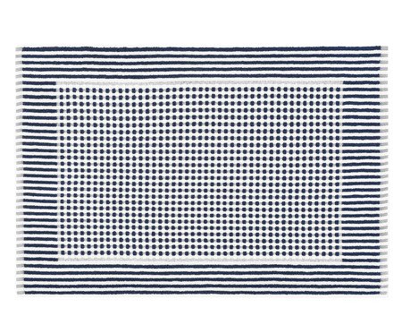 Jogo de Toalhas Loom Azul Marinho - 3 Pçs | Westwing