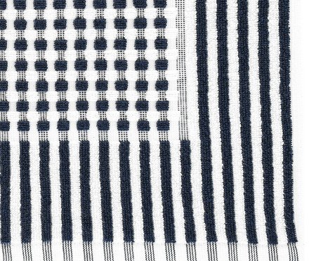 Jogo de Toalhas Loom Azul Marinho - 3 Pçs | Westwing