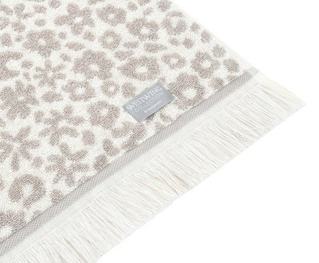 Jogo de Toalhas Oncinha Cinza - 3 Pçs | Westwing