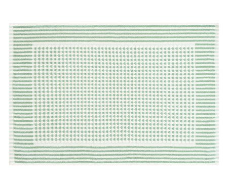 Jogo de Toalhas Loom Verde Menta - 3Pçs | Westwing