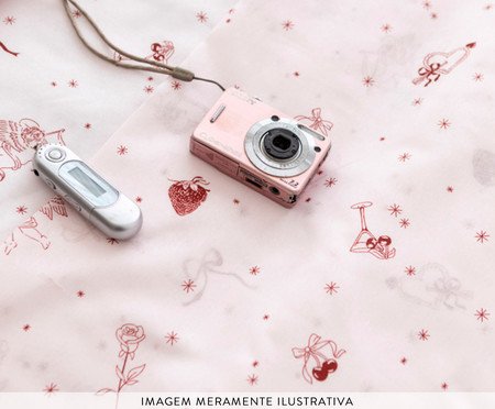 Jogo de Lençol Superior Essencialle Vintage Love | Westwing