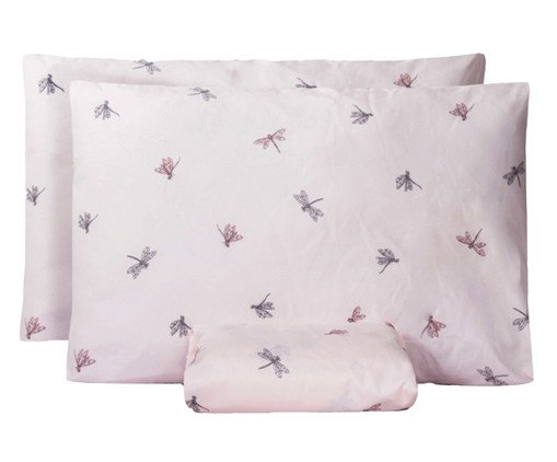 Jogo de Lençol Inferior Libélula, white | WestwingNow