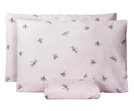 Jogo de Lençol Inferior Libélula