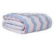 Duvet Percalle Estampado Wave Blue 200 Fios, white | WestwingNow