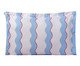 Fronha Percalle Estampada Wave Blue 200 Fios, white | WestwingNow