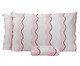Jogo de Lençol Inferior Percalle Estampado Wave Rose 200 Fios, white | WestwingNow
