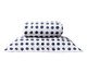 Jogo de Cobre-Leito Essencialle Dotz Azul, white | WestwingNow