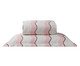 Jogo de Cobre-Leito Percalle Estampado Wave Rose 200 Fios, white | WestwingNow