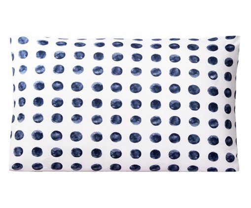 Fronha Avulsa Essencialle Dotz Azul, white | WestwingNow