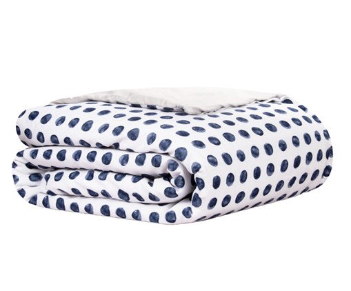 Duvet Essencialle Dotz Azul, white | WestwingNow