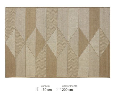 Tapete Art Boucle Lisa Bege | Westwing