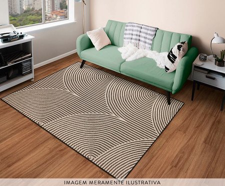 Tapete Art Boucle Deco Bege | Westwing