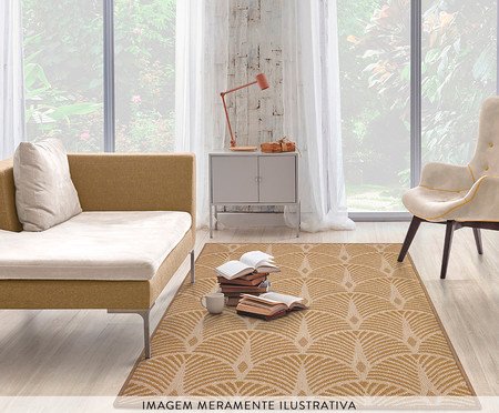 Tapete Art Boucle Arch Bege | Westwing