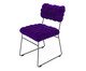 Cadeira em Veludo Kiva Roxo, purple | WestwingNow