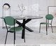 Cadeira Vintage Retrô Courino Urano Verde Sálvia, green | WestwingNow