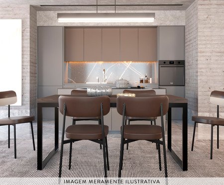Mesa de Jantar Yon Terracota | Westwing