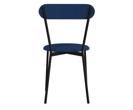 Cadeira Vintage Coz Azul Jeans City | Westwing