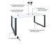 Mesa de Jantar Queens Branco TX, white | WestwingNow