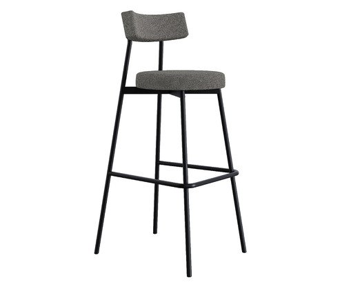 Banqueta Alta Stout Etnico Duna Areia, beige | WestwingNow