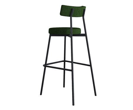 Banqueta Alta Stout Verde Musgo City | Westwing