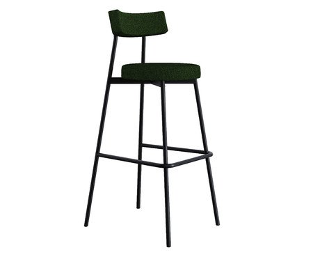Banqueta Alta Stout Verde Musgo City | Westwing