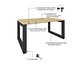 Mesa de Jantar Bronx Vermont Oak, beige | WestwingNow