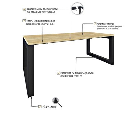 Mesa de Jantar Bronx Vermont Oak | Westwing