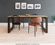Mesa de Jantar Bronx Vermont Oak, beige | WestwingNow