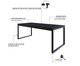 Mesa de Jantar Yon Preta, black | WestwingNow
