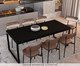 Mesa de Jantar Yon Preta, black | WestwingNow