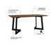 Mesa de Jantar Toronto Nogueira, brown | WestwingNow