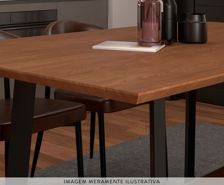 Mesa de Jantar Toronto Nogueira | Westwing