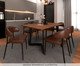 Mesa de Jantar Toronto Nogueira, brown | WestwingNow