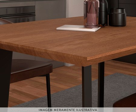 Mesa de Jantar Toronto Nogueira | Westwing