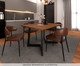 Mesa de Jantar Toronto Nogueira, brown | WestwingNow
