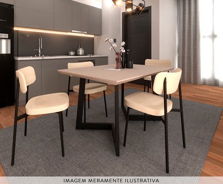Mesa de Jantar Toronto Off White | Westwing