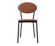 Cadeira Vintage Elipse Veludo Nude, brown | WestwingNow