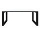 Mesa de Jantar Bronx Branco TX, white | WestwingNow