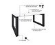 Mesa de Jantar Bronx Branco TX, white | WestwingNow