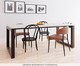 Mesa de Jantar Bronx Branco TX, white | WestwingNow