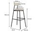Banqueta Alta Stout Areia Light City, beige | WestwingNow