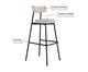 Banqueta Alta Stout Areia Light City, beige | WestwingNow