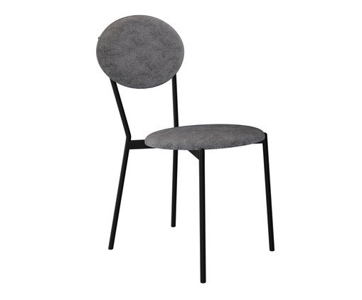 Cadeira Vintage Elipse Névoa Prata City, grey | WestwingNow