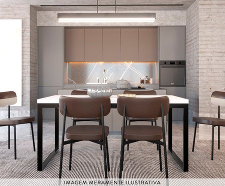 Mesa de Jantar Yon Branco TX | Westwing